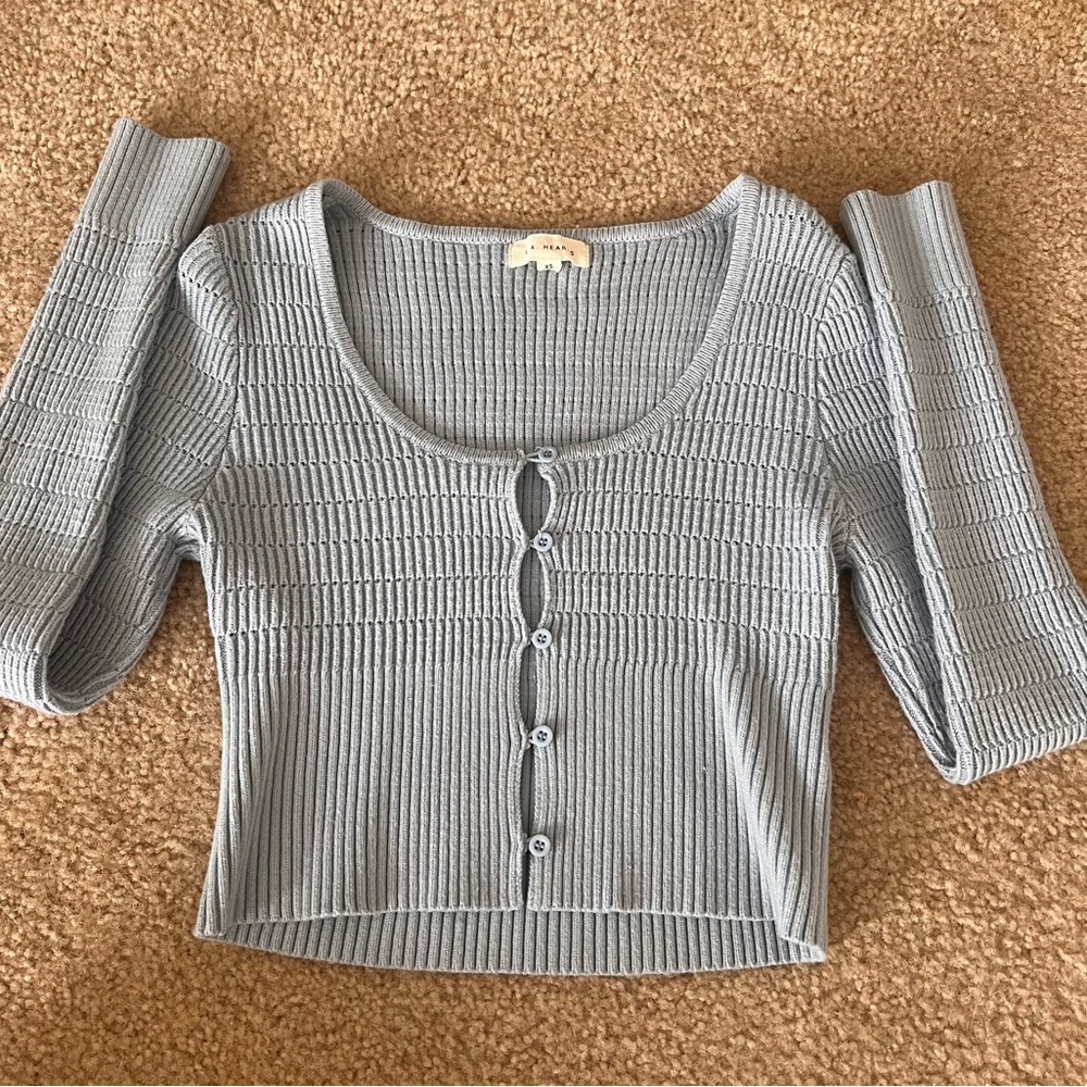 Pacsun blue long sleeve shirt